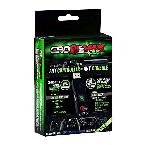 CronusMax Adapter do gier Plus Cross Cover na PS4 PS3 Xbox One Xbox 360 PC z systemem Windows