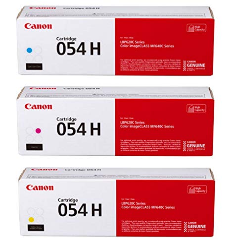 Canon Oryginalny zestaw tonerów kolorowych CMY o dużej wydajności 054