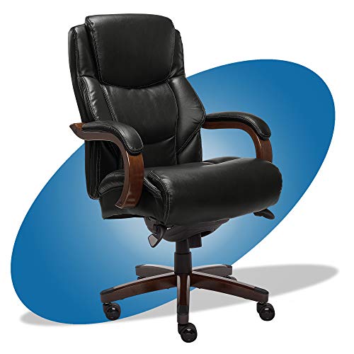 La-Z-Boy Delano duże i wysokie krzesło biurowe ze skóry...