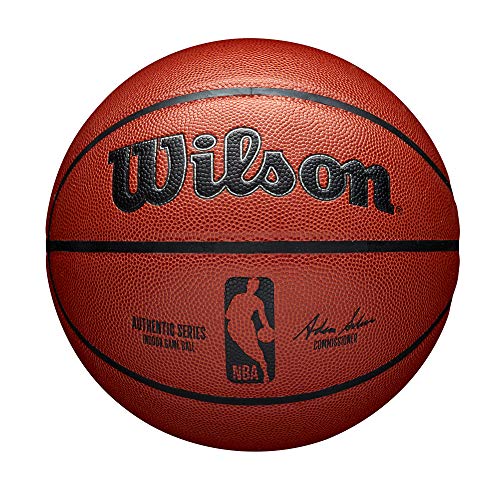 WILSON Piłki do koszykówki z serii NBA Authentic Series...
