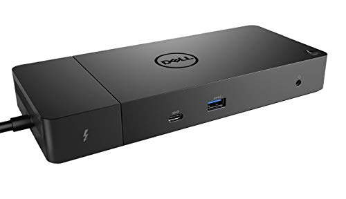 Dell Stacja dokująca WD19TB Thunderbolt z zasilaczem sieciowym 180 W (zasilanie 130 W) — (ODNOWIONA)