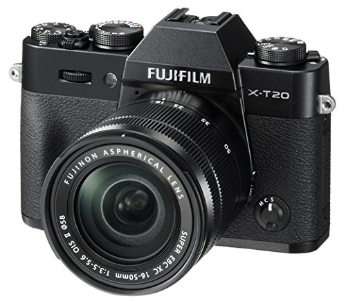 Fujifilm Bezlusterkowy aparat cyfrowy  X-T20 z obiektywem XC16-50mmF3.5-5.6 OISII – czarny