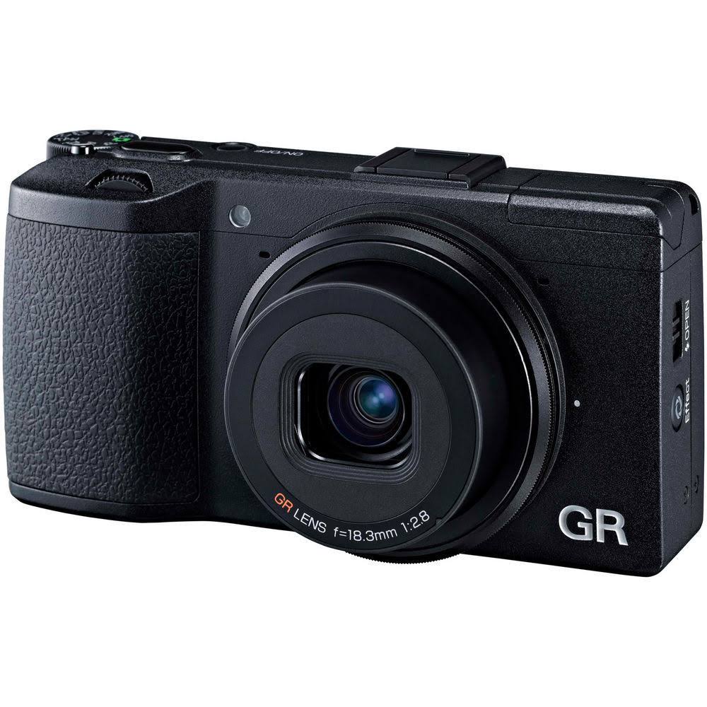 Ricoh Cameras USA Aparat cyfrowy Ricoh GR II z 3-calowym wyświetlaczem LCD (czarny)