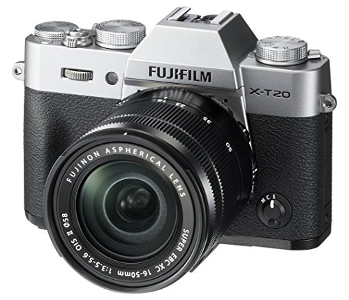 Fujifilm Bezlusterkowy aparat cyfrowy  X-T20 z obiektywem XC16-50mmF3.5-5.6 OISII - srebrny