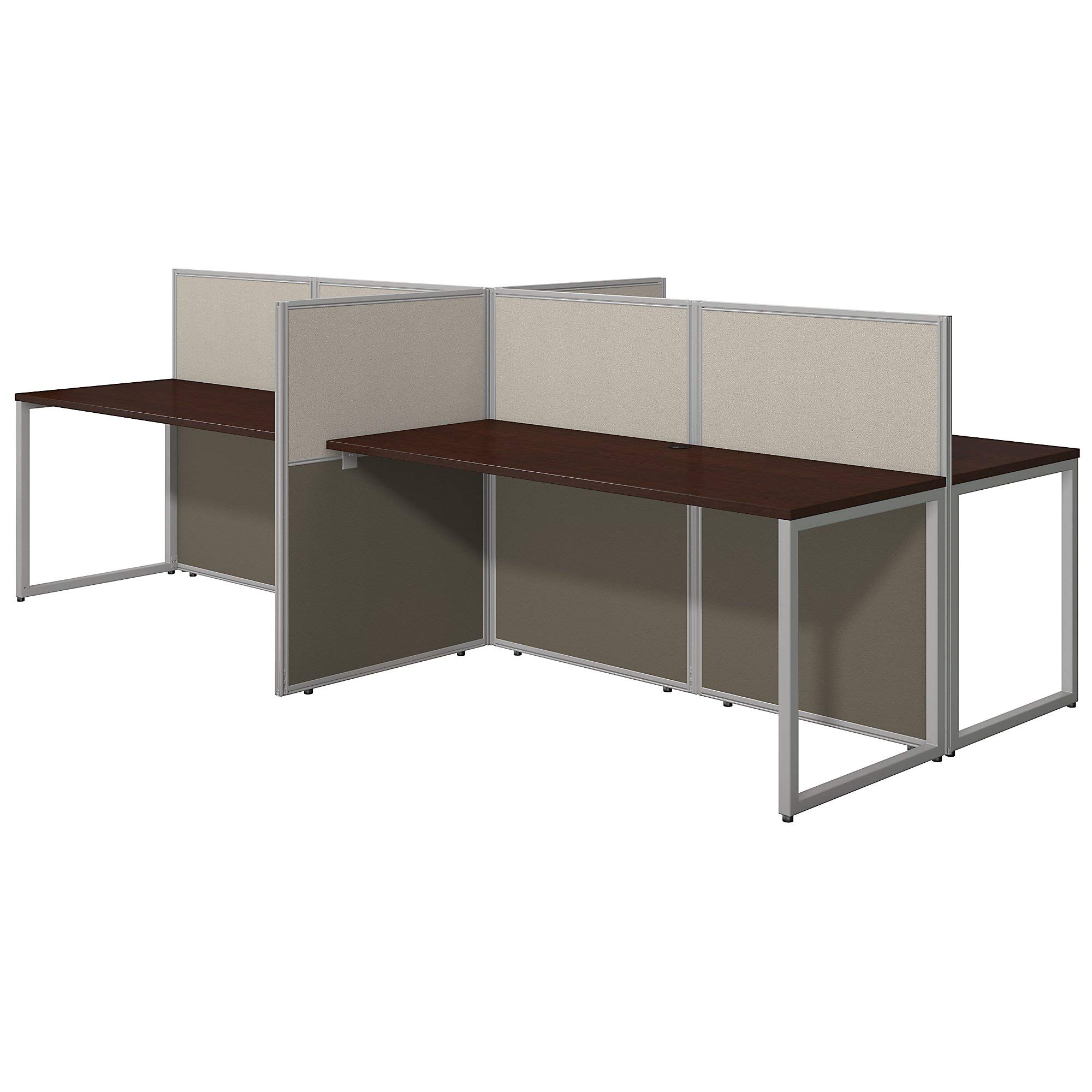 Bush Business Furniture Cubicle Desk with Privacy Panel...