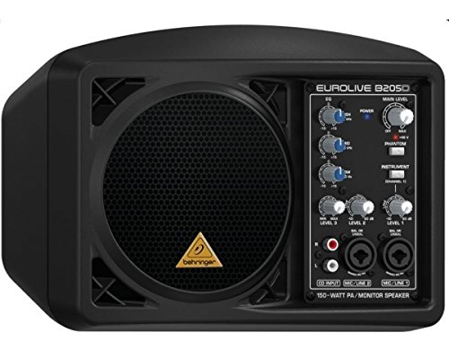 Behringer EUROLIVE B205D Ultrakompaktowy system głośników PA/monitorowych o mocy 150 W