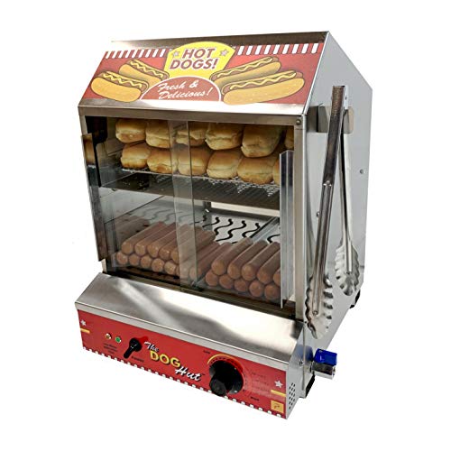 Paragon 8020 Sprzedawca parowców Hot Dog Hut dla profesjonalnych koncesjonariuszy wymagających komercyjnej jakości i konstrukcji