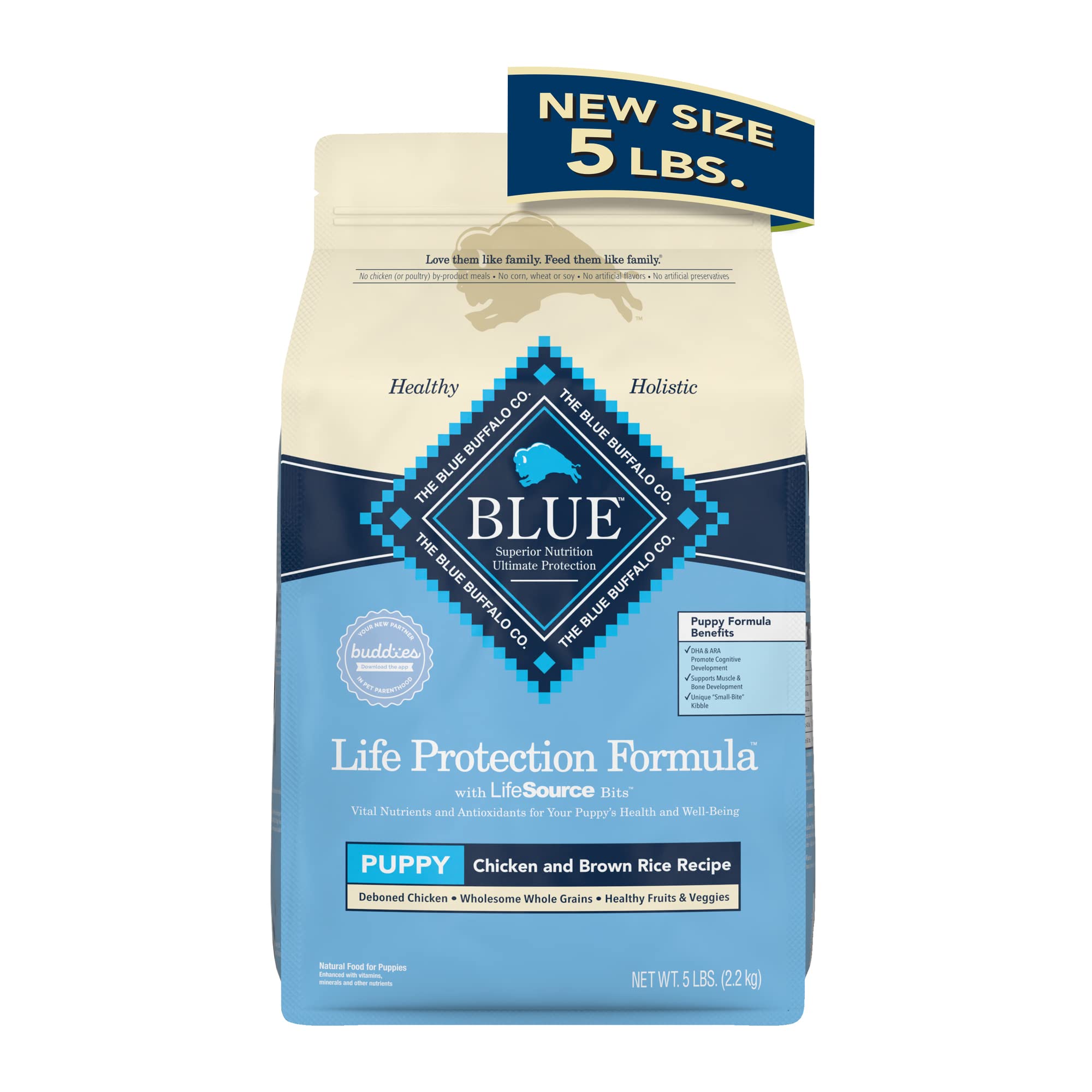 Blue Buffalo Naturalna sucha karma dla szczeniąt Life Protection Formula