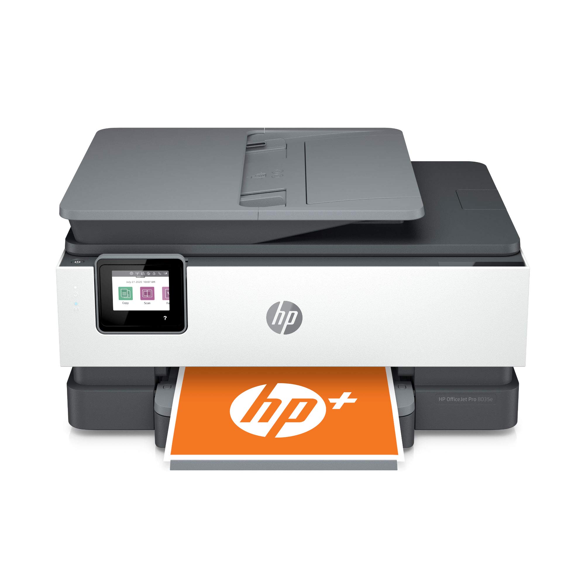 HP Bezprzewodowa kolorowa drukarka wielofunkcyjna OfficeJet Pro 8035e (bazaltowa) z natychmiastowym atramentem do 12 miesięcy z + (1L0H6A)