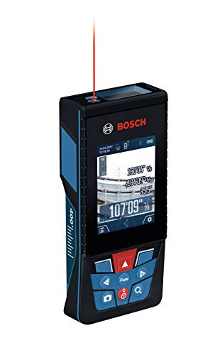 Bosch GLM400CL Blaze Outdoor Pomiar laserowy o zasięgu 400 stóp i łączności Bluetooth z kamerą i baterią litowo-jonową