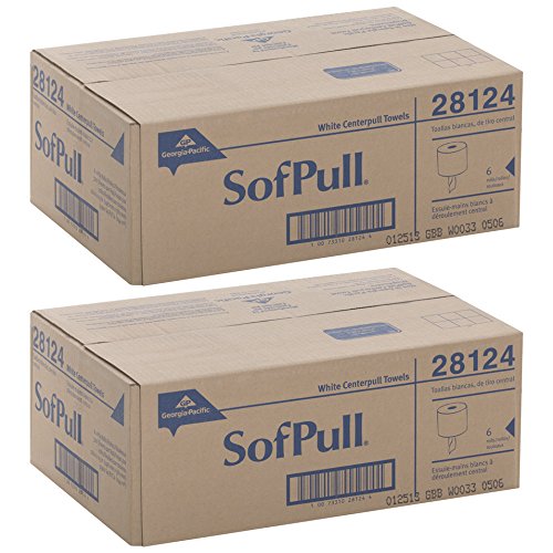 Georgia-Pacific GPC28124 — Ręcznik papierowy SofPull Centerpull o regularnej pojemności firmy GP PRO