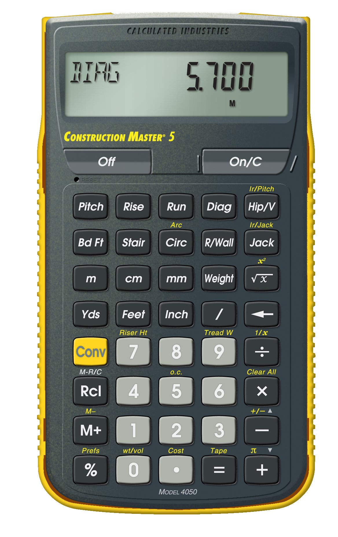 Calculated Industries Kalkulator budowlany 4050 Constru...