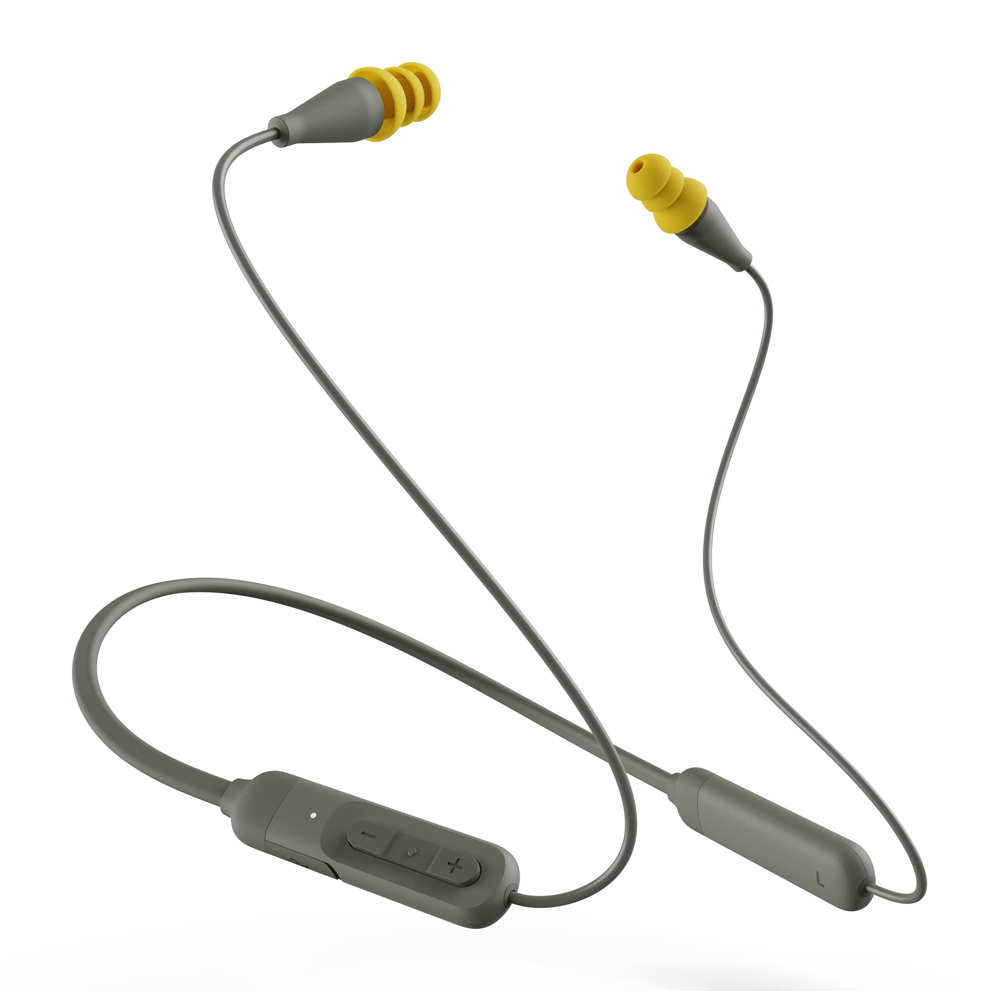 Elgin Ruckus Discord Słuchawki douszne Bluetooth | Bezprzewodowe słuchawki douszne zgodne z OSHA: izolujące słuchawki douszne