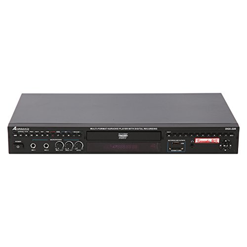 Acesonic Wieloformatowy odtwarzacz karaoke DGX 220 HDMI z konwerterem 4X CDG na MP3G i możliwością nagrywania cyfrowego