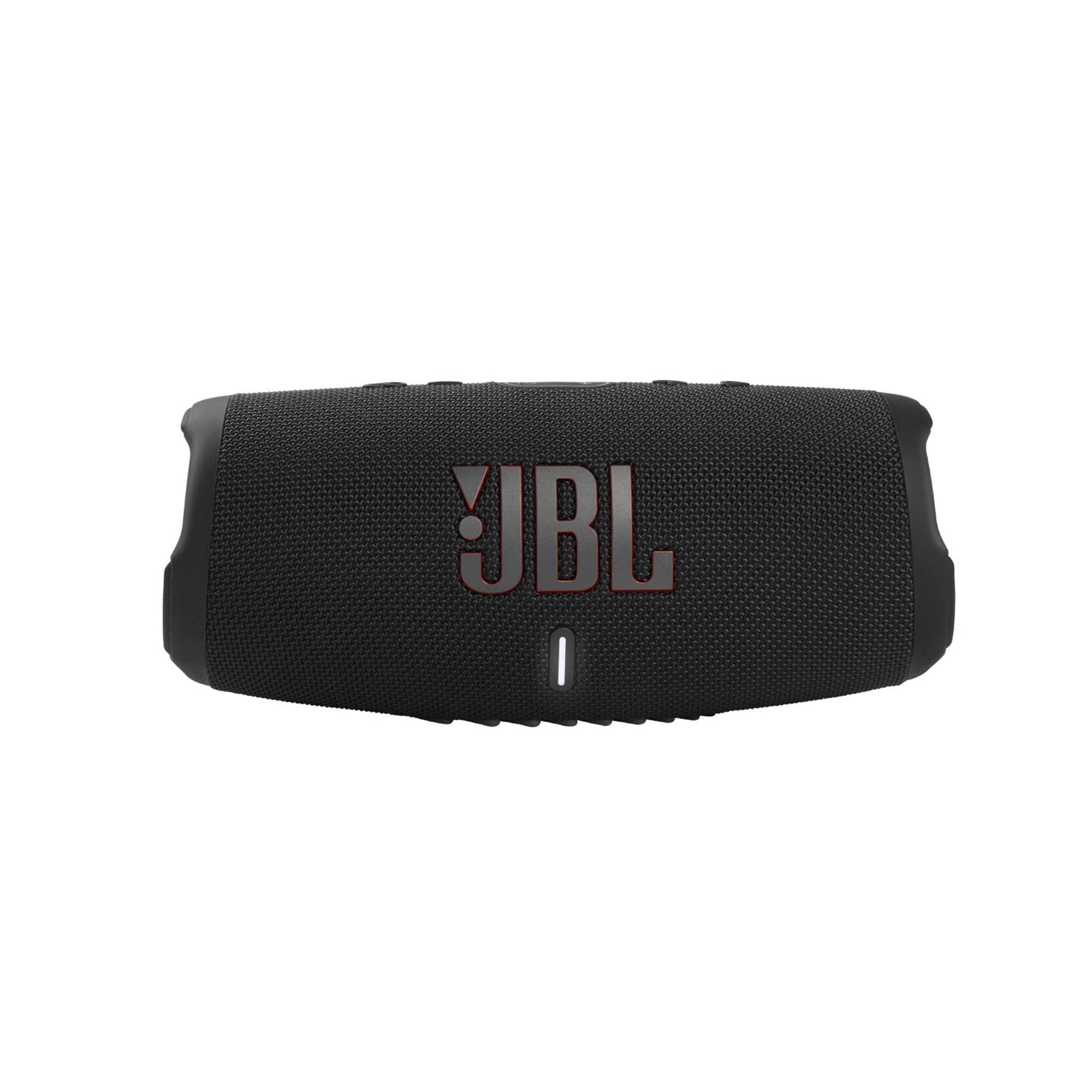 JBL Charge 5 — przenośny głośnik Bluetooth z wodoodpornością IP67 i wyjściem USB do ładowania