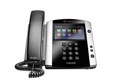 Polycom Przewodowy system telefoniczny dla firm VVX 601 — 16 linii PoE — 2200-48600-025 — Zasilacz sieciowy (nie wchodzi w skład zestawu) — Zastępuje VVX 600