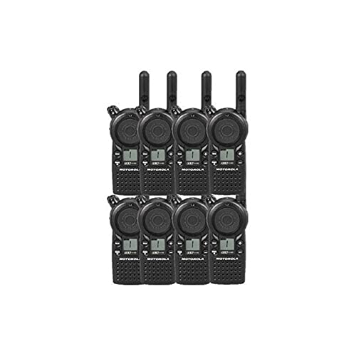 Motorola Solutions 8 Pack of Motorola CLS1110 Two Way Radio Walkie Talkies (UHF)