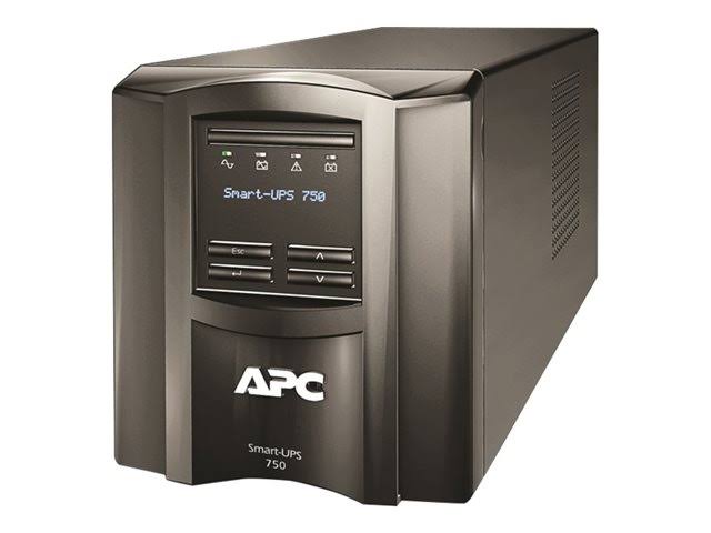 APC Zasilanie akumulatorowe UPS Smart-UPS 750 VA z czystą falą sinusoidalną (SMT750)