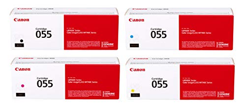 Canon Oryginalny komplet 4-kolorowych kaset z tonerem 055 (CRG-055)
