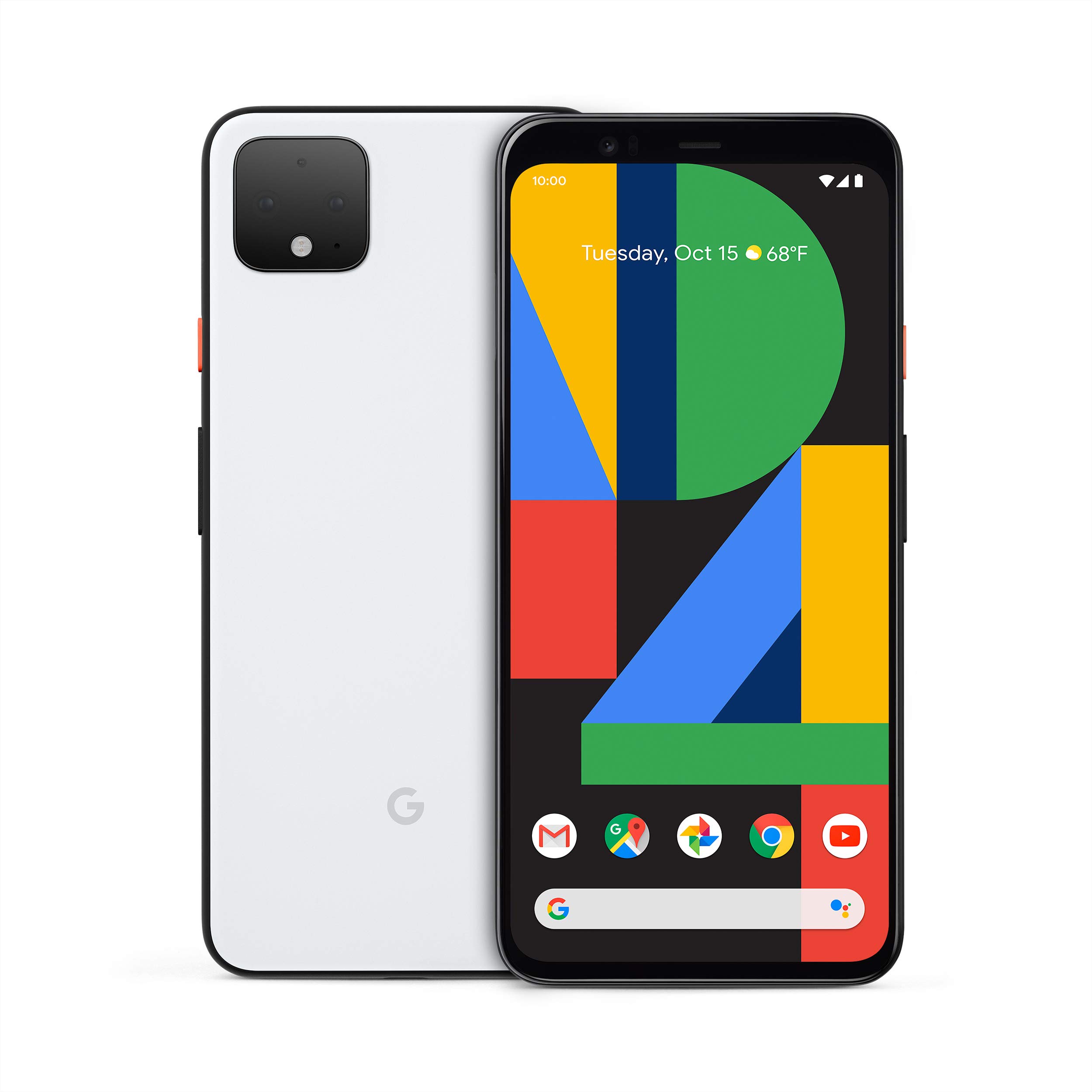 Google Pixel 4 XL – Wyraźnie biały – 128 GB – Odblokowa...