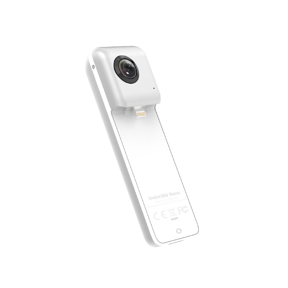 ASI CORP. Kamera wideo VR Insta360 Nano 360 stopni z dwoma obiektywami dla iPhone'a 7 / 7P / 6S / 6SP / 6 / 6P