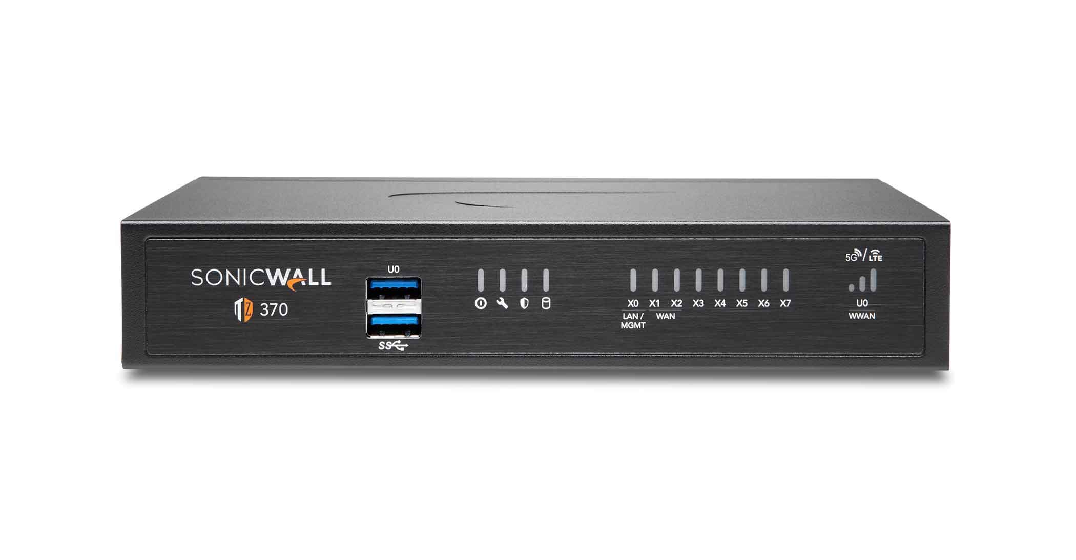 SonicWALL Urządzenie zabezpieczające sieć TZ370 (02-SSC-2825)