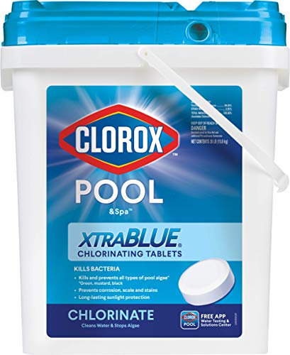Clorox Pool&Spa XtraBlue 3' Długotrwałe tabletki chlorujące 35 funtów