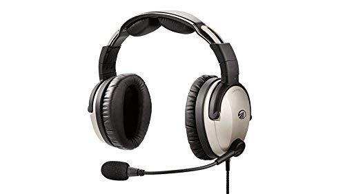 Lightspeed Lotniczy zestaw słuchawkowy Aviation Zulu 3 ANR — Premium Comfort Zestaw słuchawkowy pilota z podwójnymi wtyczkami GA — maksymalna redukcja szumów i technologia Bluetooth dla wyją...
