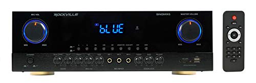 Rockville SINGMIX 5 2000w Bluetooth DJ/Pro/Karaoke/wzmacniacz domowy odbiornik miksujący