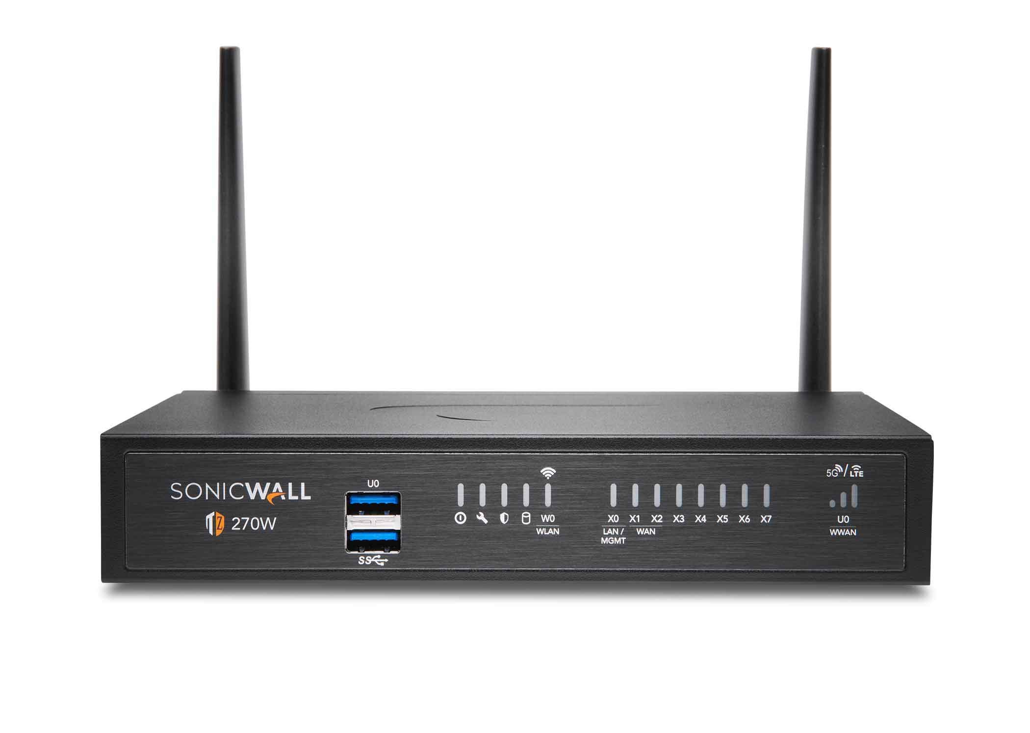 SonicWALL Urządzenie zabezpieczające bezprzewodową sieć AC TZ270 (02-SSC-2823)