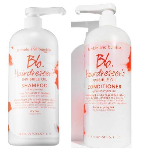 Bumble and Bumble Szampon i odżywka Hairdresser's Invisible Oil Sulfate Free Liter Duo