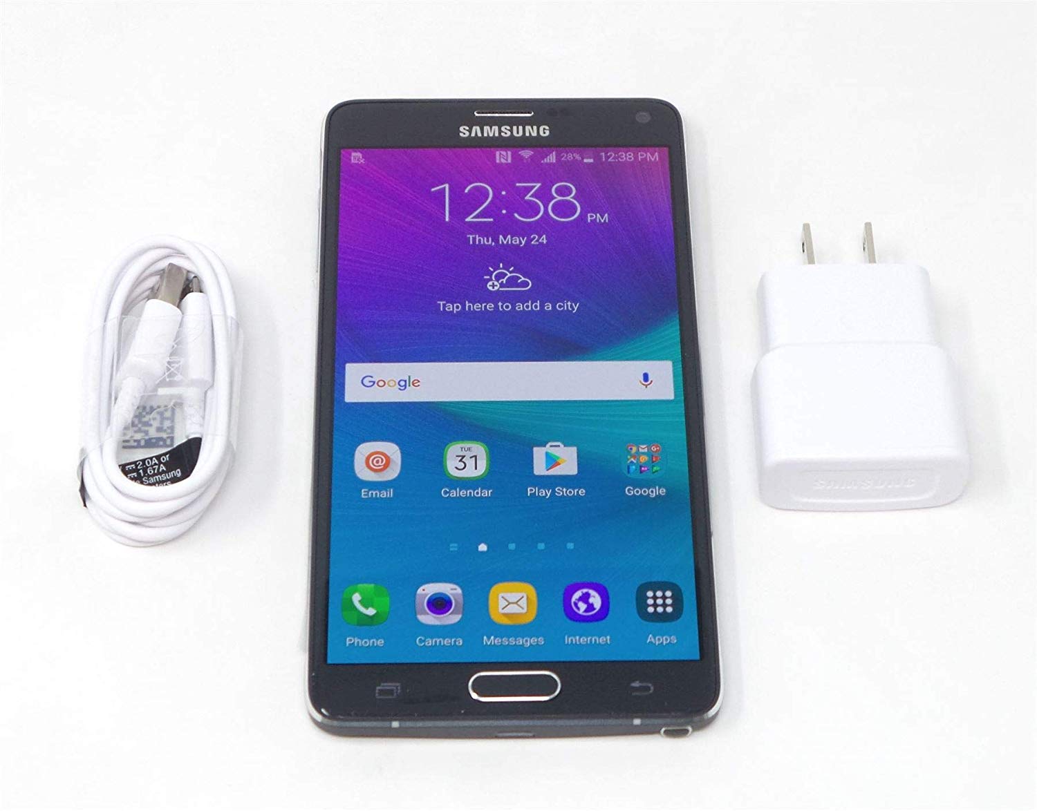 Samsung Galaxy Note 4 N910A 32 GB odblokowany smartfon GSM 4G LTE czarny