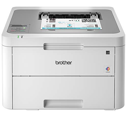 Brother Kompaktowa cyfrowa drukarka kolorowa zapewniająca jakość drukarki laserowej dzięki łączności bezprzewodowej