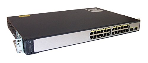 Cisco Przełącznik 24-portowy z katalizatorem 10/100 serii 3750 V2 — WS-C3750V2-24TS-S