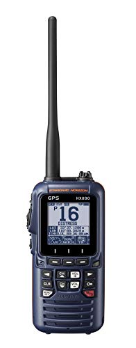 Standard Horizon HX890 Ręczne radio VHF granatowe – pływające radio dwukierunkowe DSC klasy H o mocy 6 W