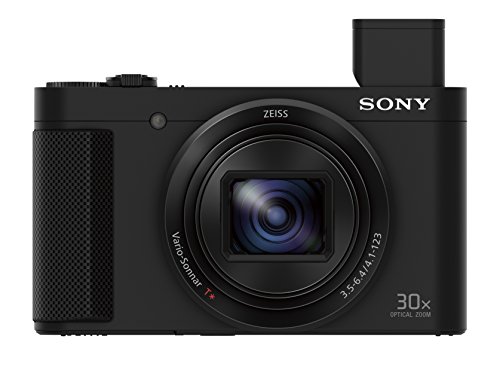 Sony Aparat DSCHX80/B z dużym zoomem i robieniem zdjęć (czarny)