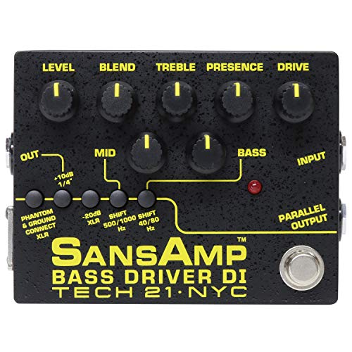 tech21 Pedał efektów SansAmp Bass Driver DI