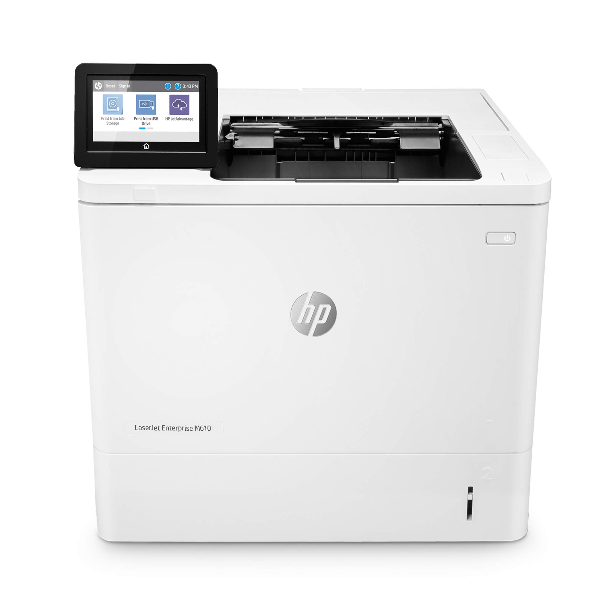 HP Monochromatyczna drukarka LaserJet Enterprise M610dn z wbudowaną siecią Ethernet i drukiem dwustronnym (7PS82A)