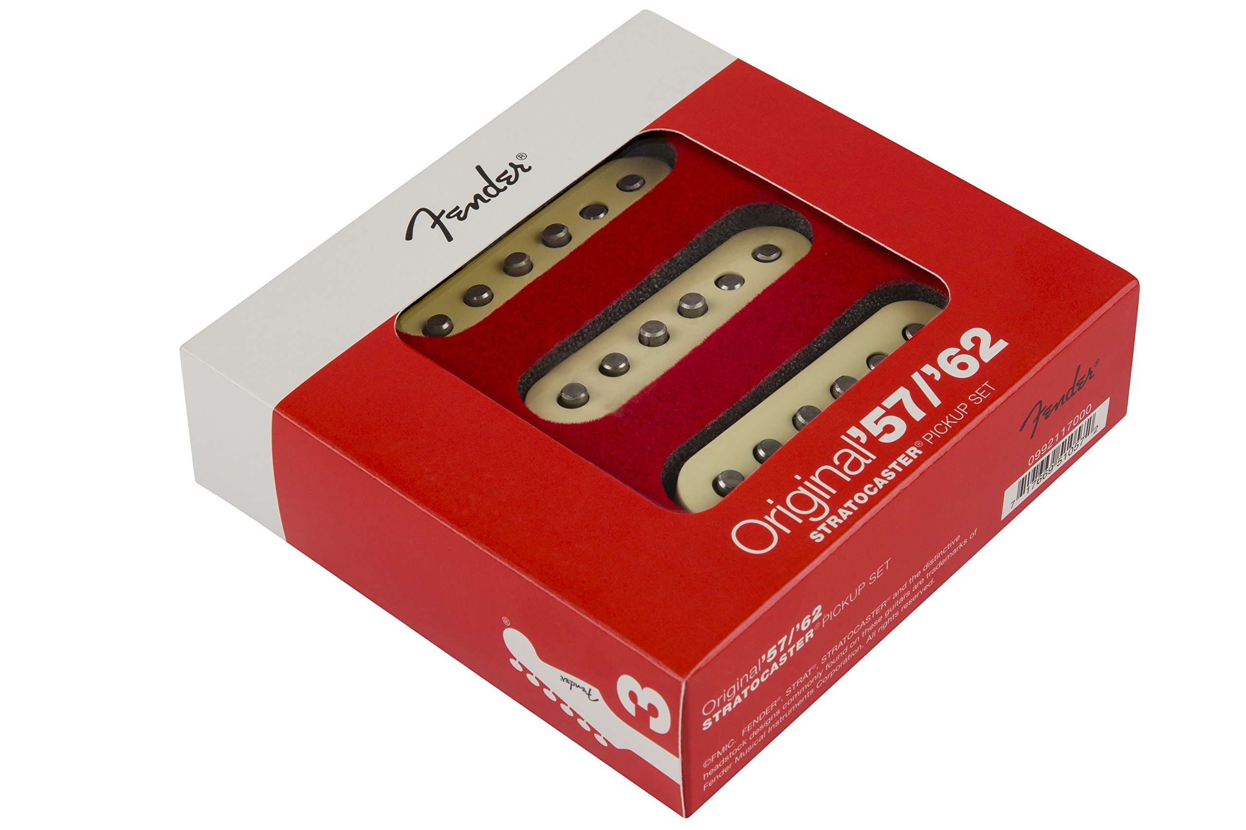Fender Oryginalny zestaw przetworników Stratocaster 57/62