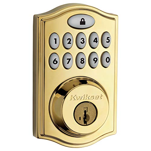 Kwikset Elektroniczny rygiel SmartCode 914 Z-Wave Plus z panelem dotykowym i zabezpieczeniem SmartKey