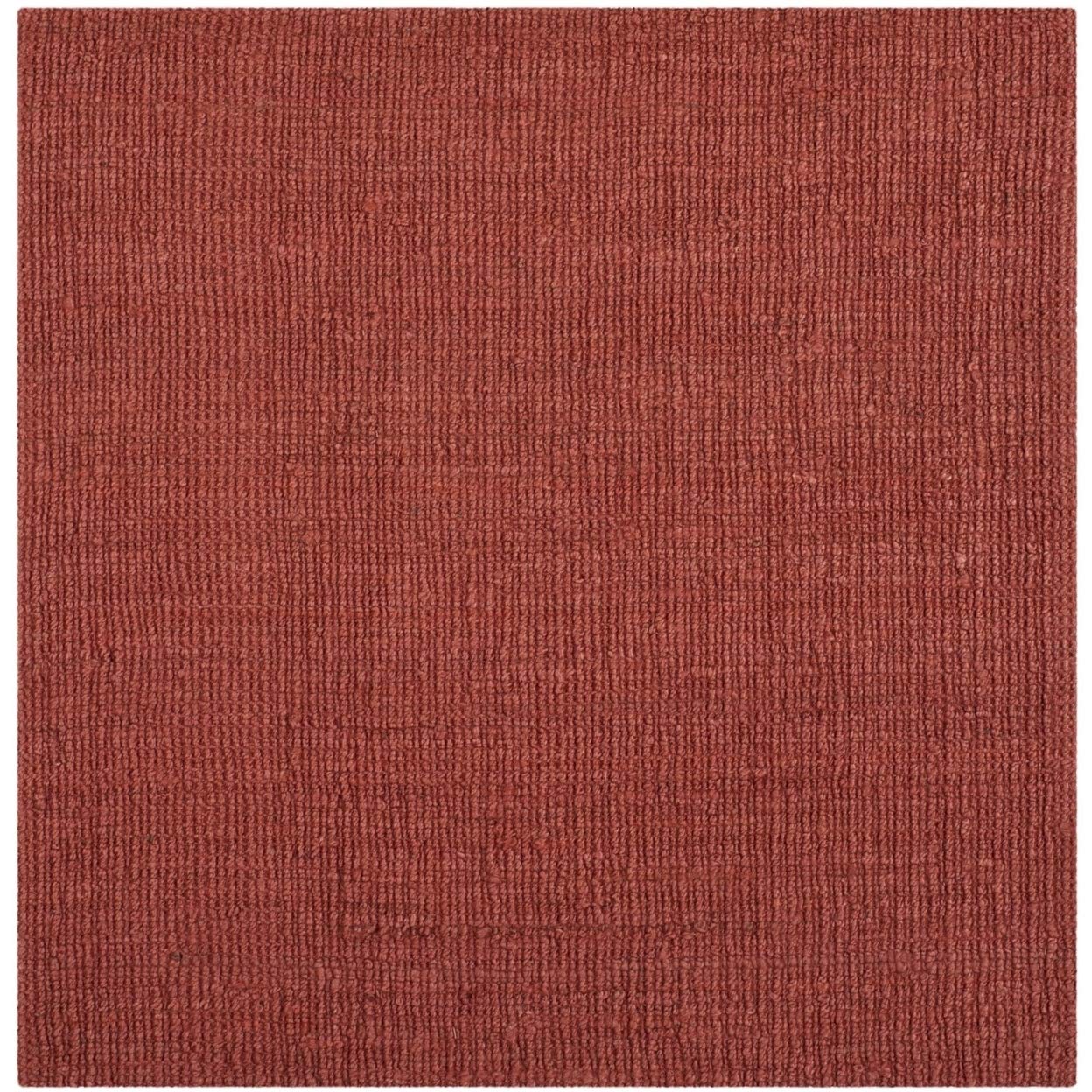 Safavieh Dywan z rdzy z naturalnego włókna Rozmiar dywanika: kwadrat 8 x 8 cali