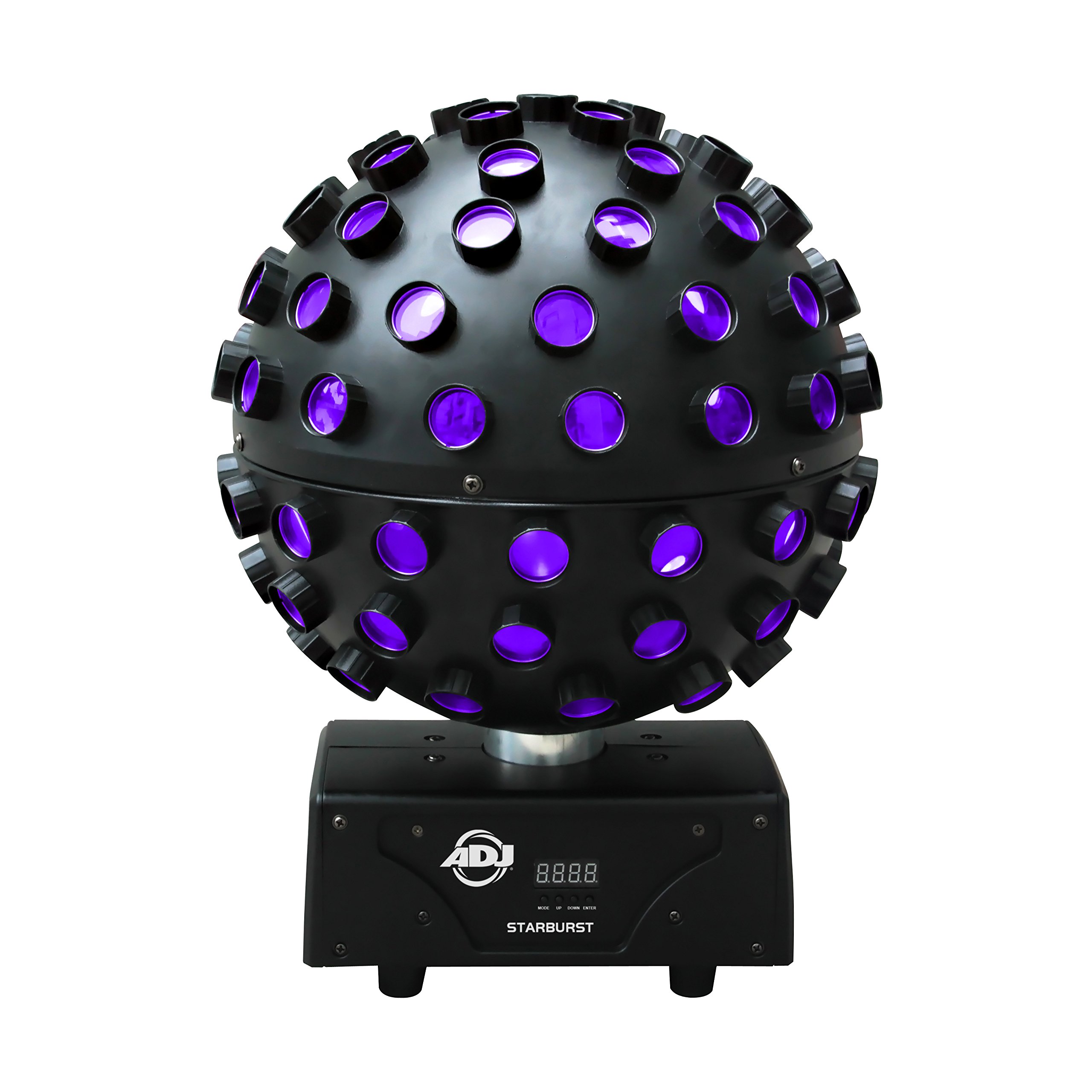 ADJ Products Amerykański DJ Starburst Wielokolorowy efekt świetlny LED HEX w kształcie kuli | Wybuch gwiazdy