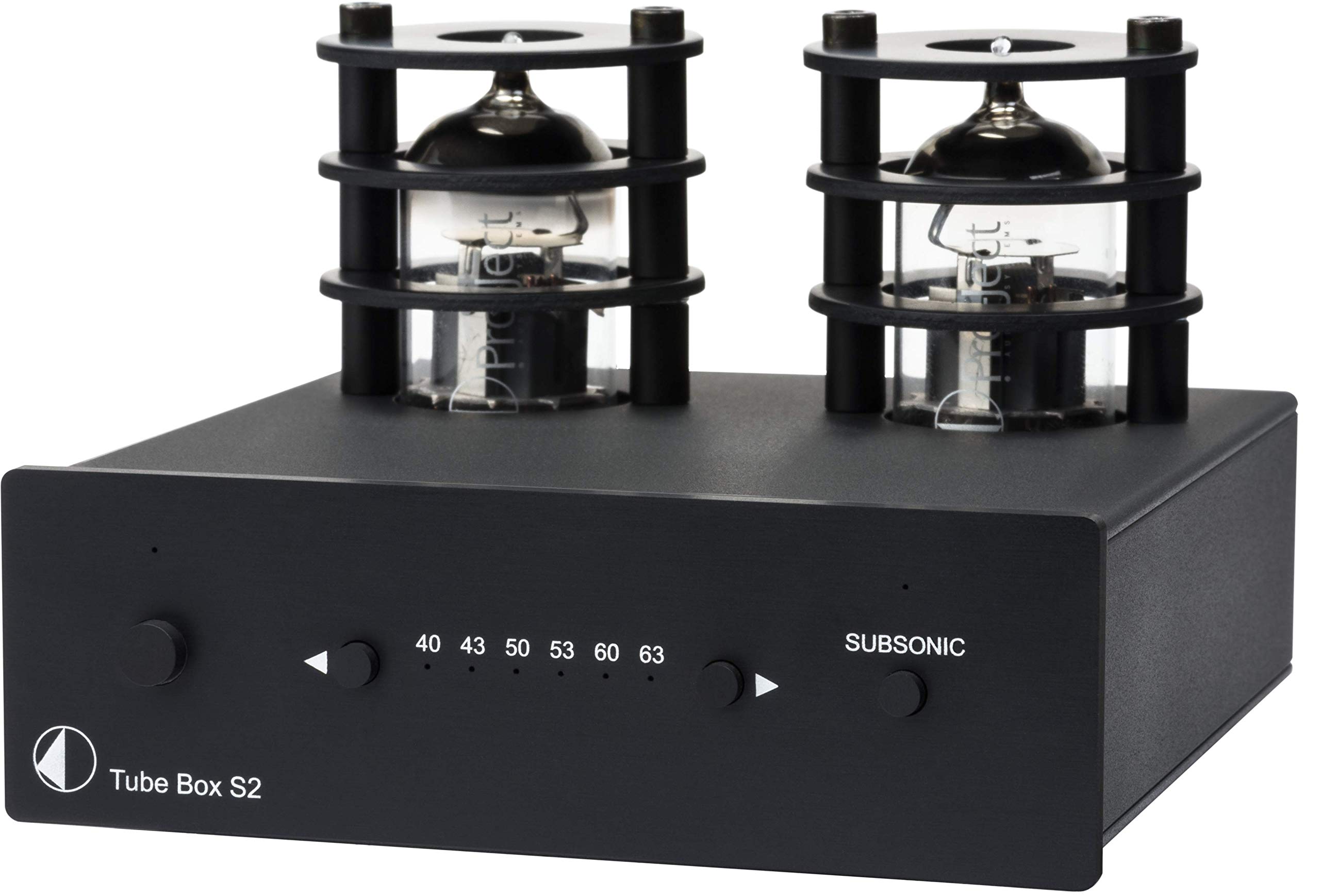 Pro-Ject Przedwzmacniacz gramofonowy Tube Box S2 (czarn...