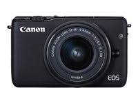 Canon Zestaw aparatu bezlusterkowego EOS M10 z zestawem obiektywu EF-M 15–45 mm ze stabilizacją obrazu STM