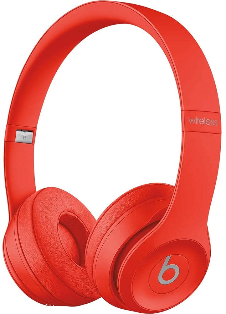 Beats by Dr. Dre — Bezprzewodowe słuchawki nauszne Solo3 — (cytrusowa czerwień) (odnowione)