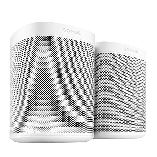  Sonos Zestaw dla dwóch pomieszczeń z zupełnie nowym głośnikiem — inteligentnym głośnikiem z wbudowanym sterowaniem głosowym Alexa. Kompaktowy rozmiar i niesamowity dźwięk w każdym pomies...
