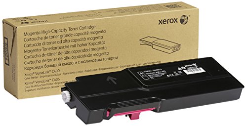 Xerox Oryginalna kaseta z tonerem magenta o dużej pojemności (106R03515) — 4800 stron do użytku w VersaLink C400/C405