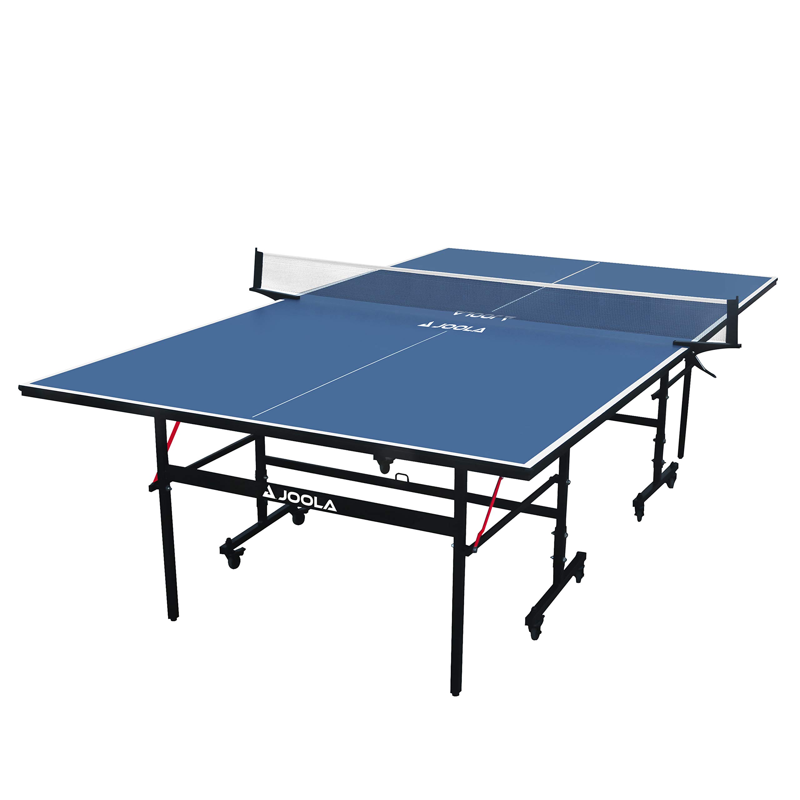  JOOLA Wewnątrz - Profesjonalny stół do tenisa stołowego MDF do użytku wewnątrz z szybkozaciskową siatką do ping-ponga i zestawem słupków - Łatwy montaż w 10 minut - Stół do ping-ponga z...
