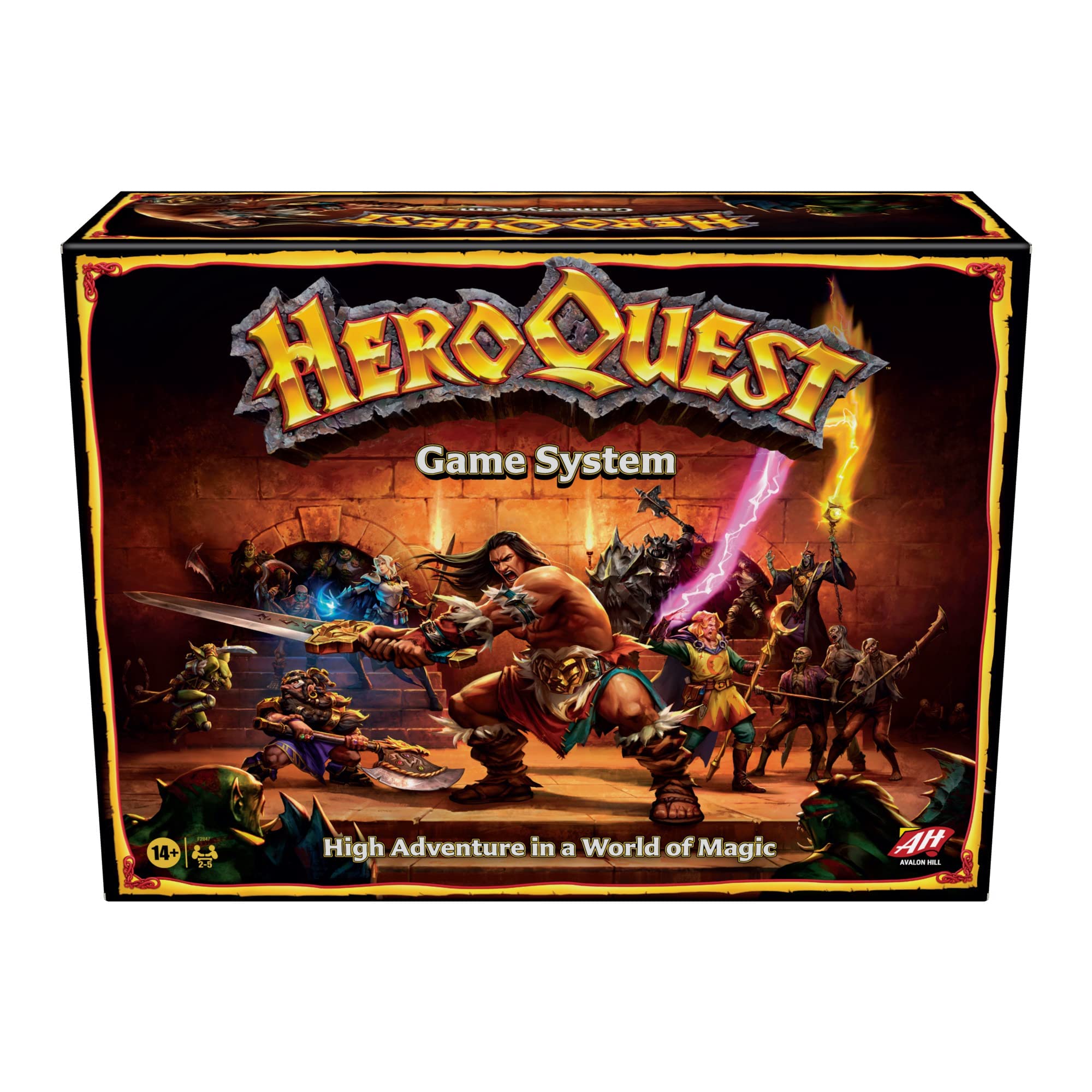 Hasbro Gaming System gier Avalon Hill HeroQuest