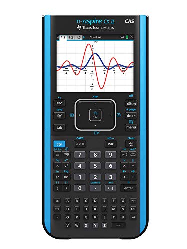 Texas Instruments Kalkulator graficzny kolorów TI-Nspire CX II CAS z oprogramowaniem dla studentów (PC/Mac)